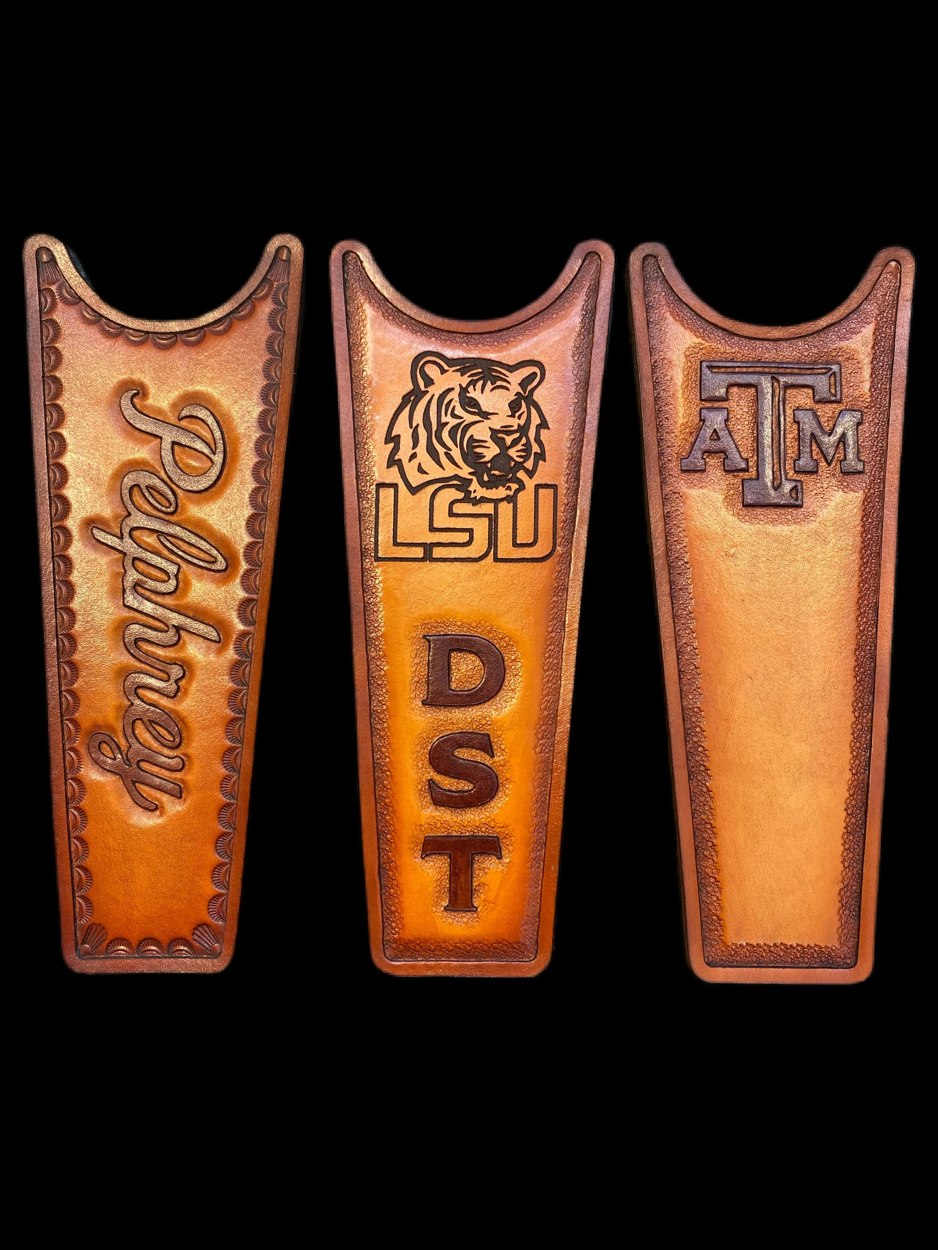 Custom Boot Jack (Hand-Tooled & Color)