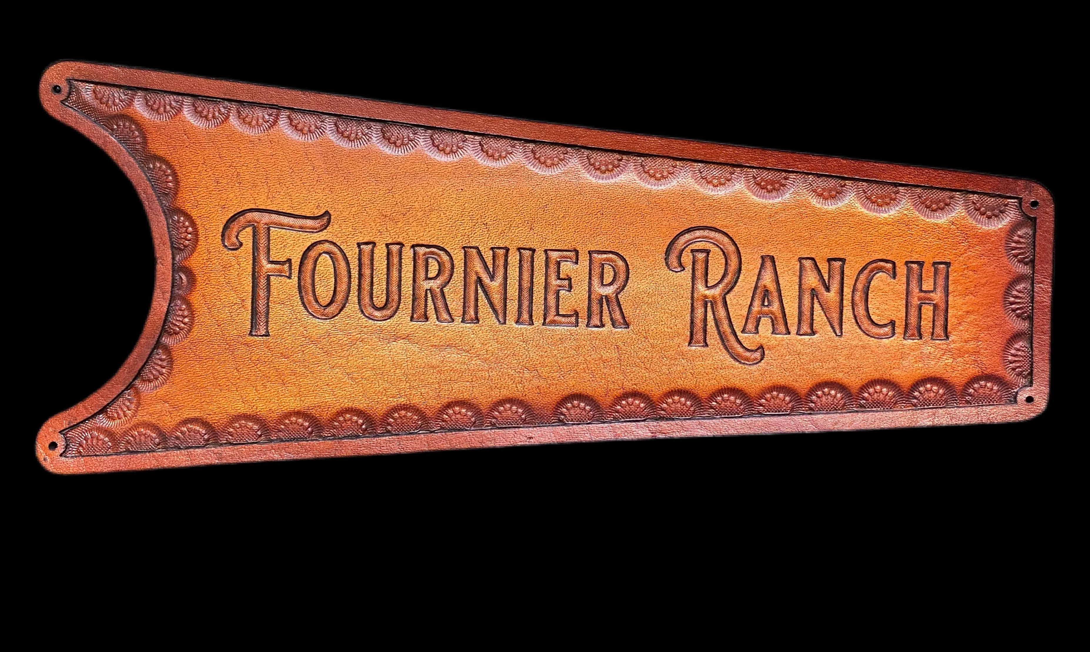 Custom Boot Jack (Hand-Tooled & Color)