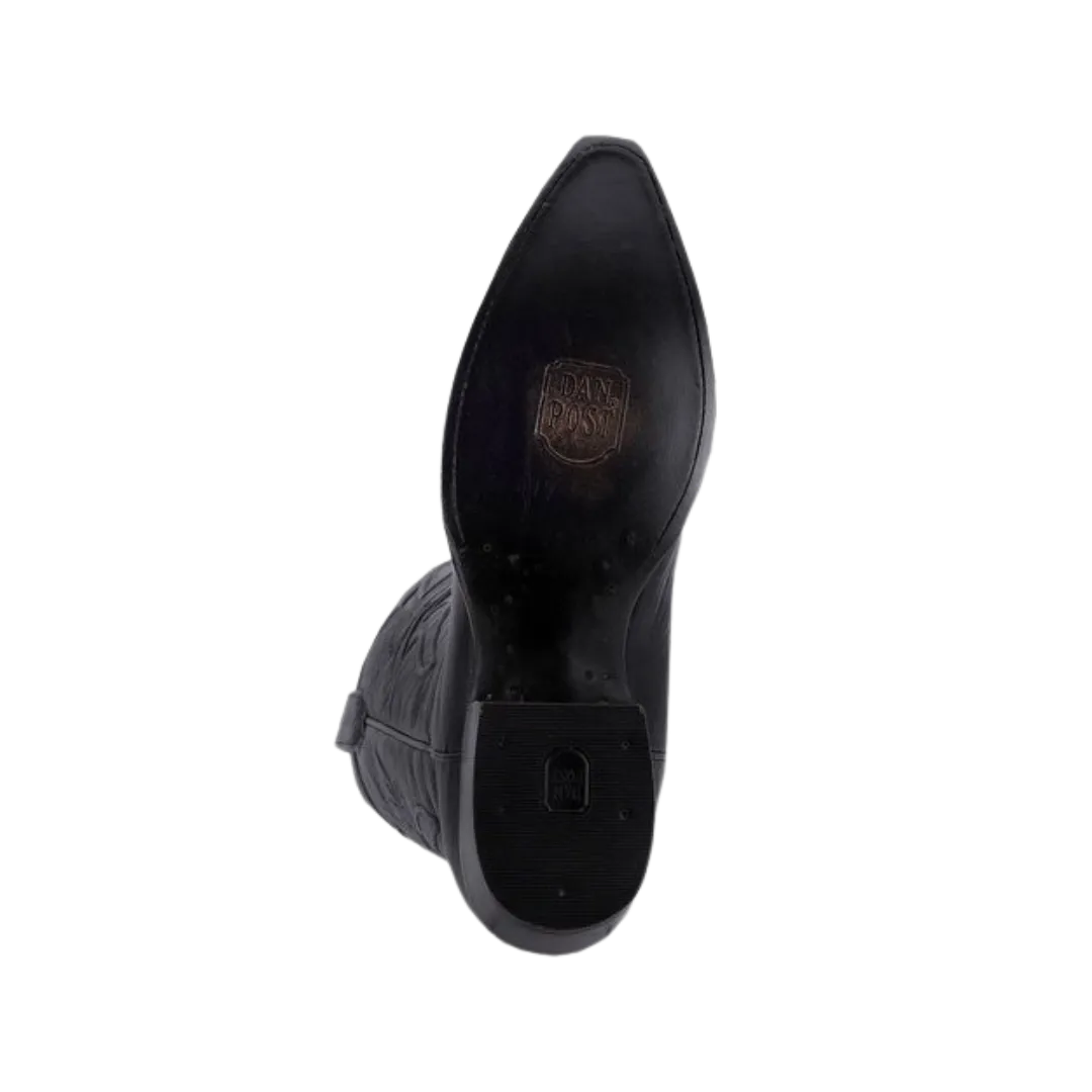 Dan Post Men's Bexar Snip Toe Black Boots