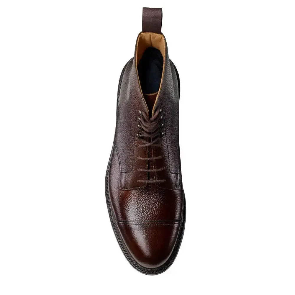 Dark Brown Coniston Country Grain Boots