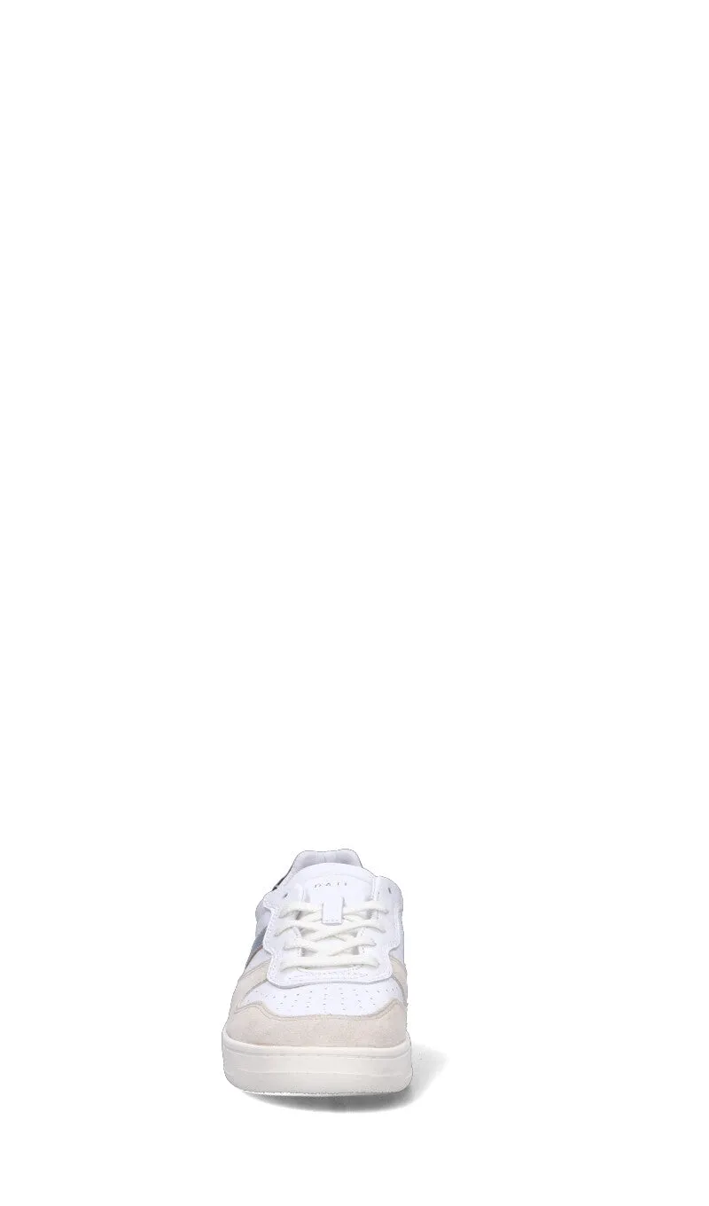 D.A.T.E. Sneaker donna bianca/nera in pelle