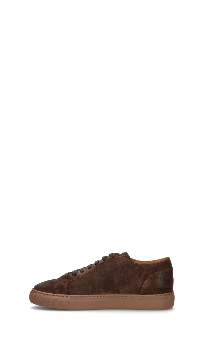 DOUCAL'S Sneaker uomo marrone in suede