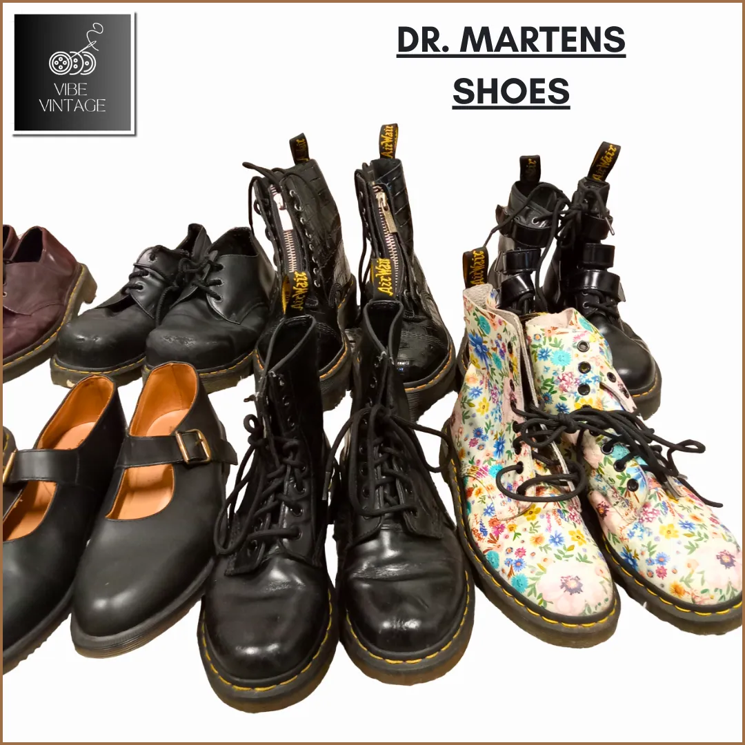 DR. MARTENS SHOES & BOOTS - 10 PCS