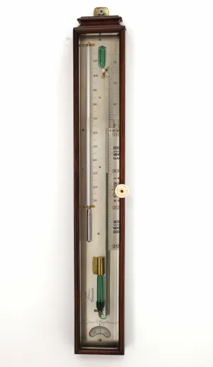 Early Victorian Sympiesometer by Cox of Devonport