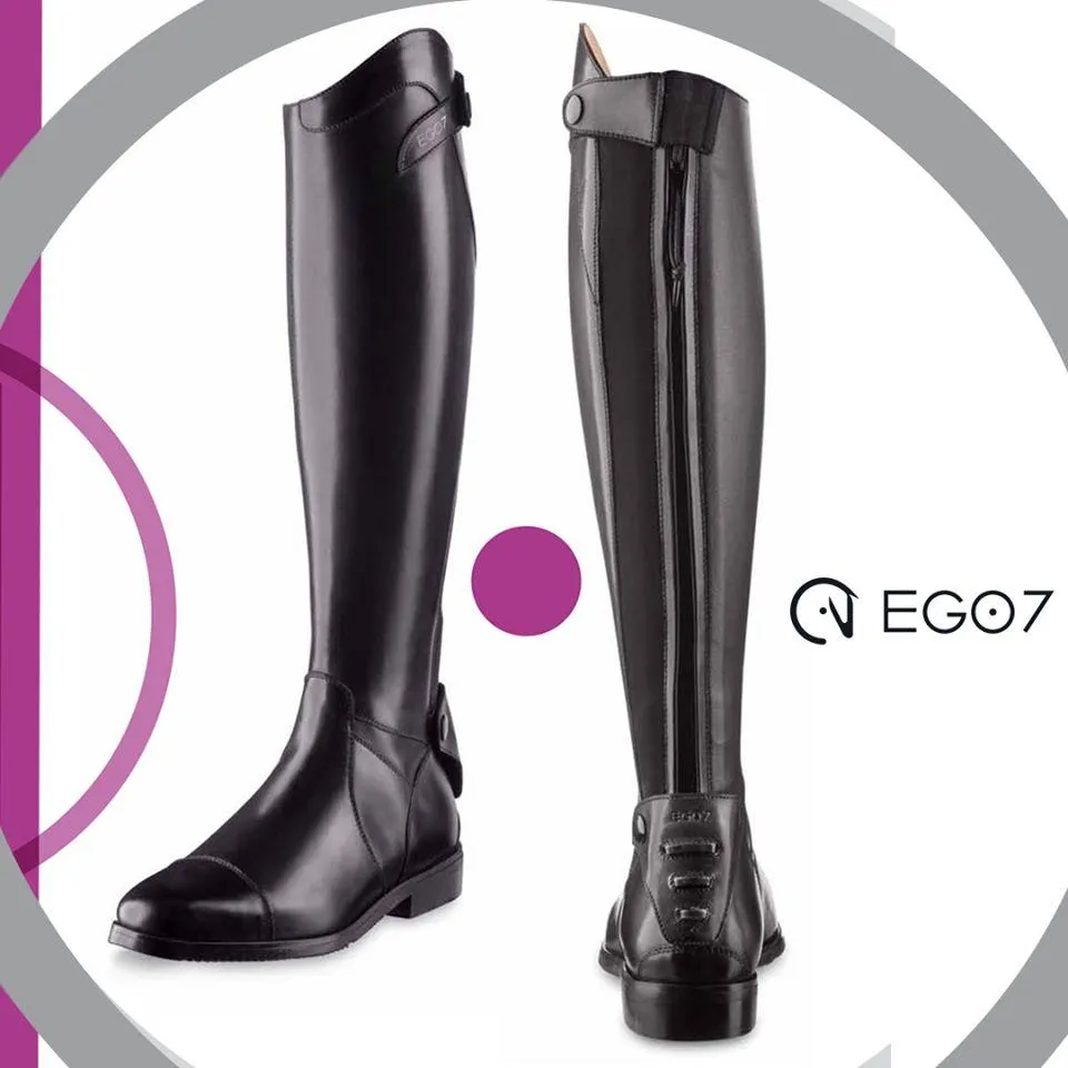 Ego7 Aries Long Boot - Black - Sizes 40-45