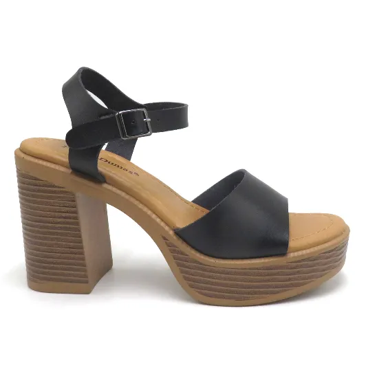FINAL SALE Walking Into The Disco Heels - Color Black