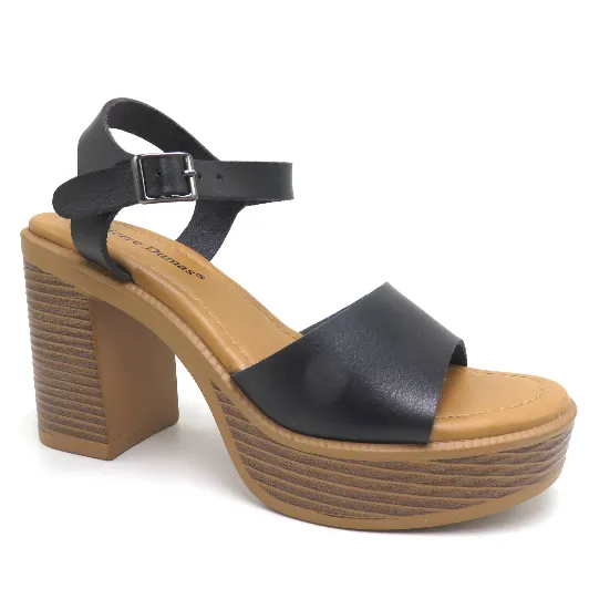 FINAL SALE Walking Into The Disco Heels - Color Black