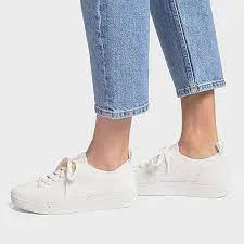 Fit Flop Rally e01 Multi-Knit Sneaker FB6-477 Cream