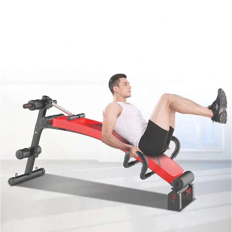 Foldable Sit-up Board For Household Multifunctional Abdomen, Specification: 177P-X6 Black Tripod