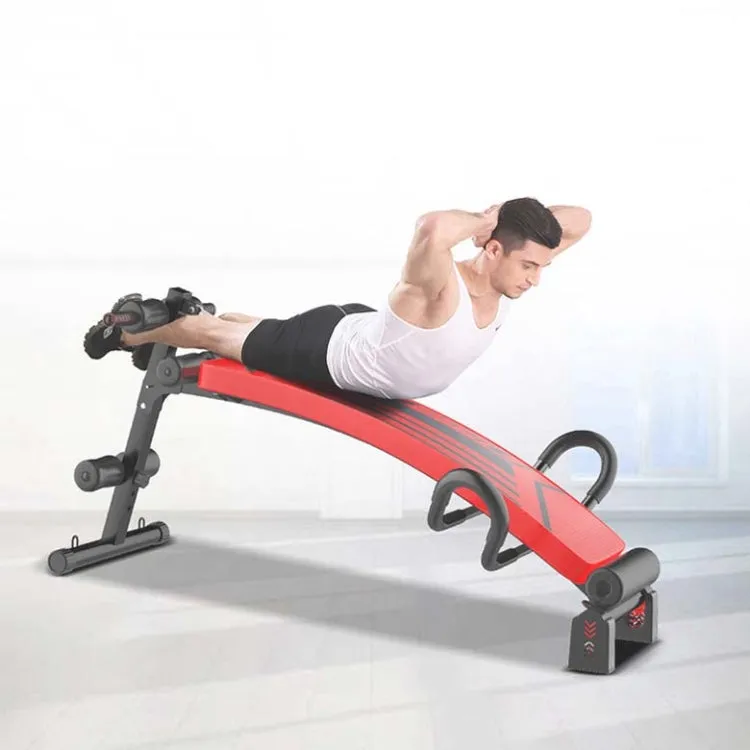 Foldable Sit-up Board For Household Multifunctional Abdomen, Specification: 177P-X6 Black Tripod