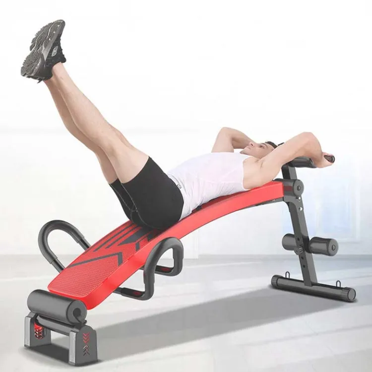 Foldable Sit-up Board For Household Multifunctional Abdomen, Specification: 177P-X6 Black Tripod