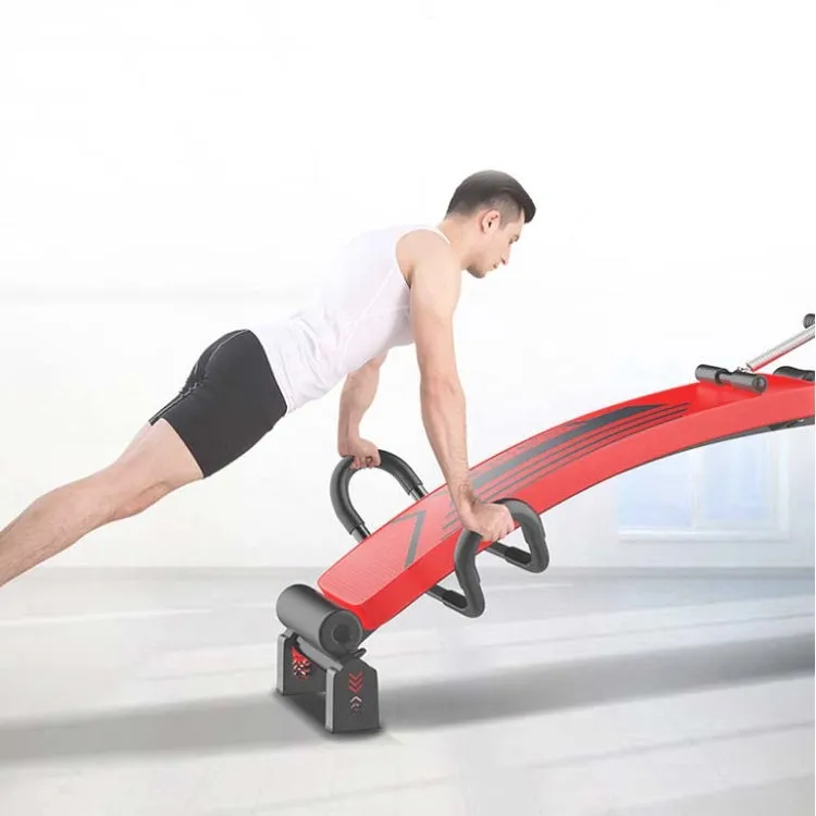 Foldable Sit-up Board For Household Multifunctional Abdomen, Specification: 177P-X6 Black Tripod