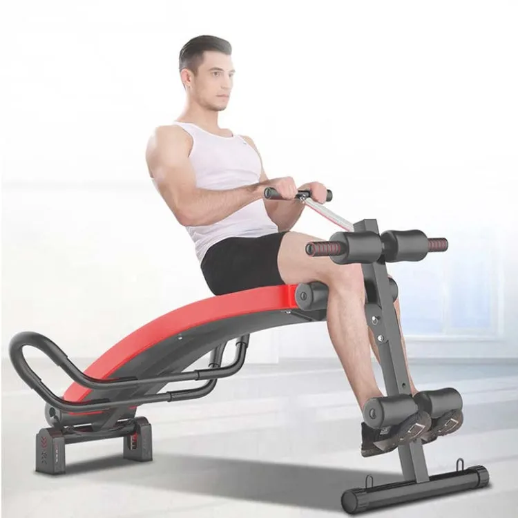 Foldable Sit-up Board For Household Multifunctional Abdomen, Specification: 177P-X6 Black Tripod