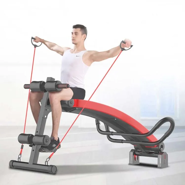 Foldable Sit-up Board For Household Multifunctional Abdomen, Specification: 177P-X6 Black Tripod