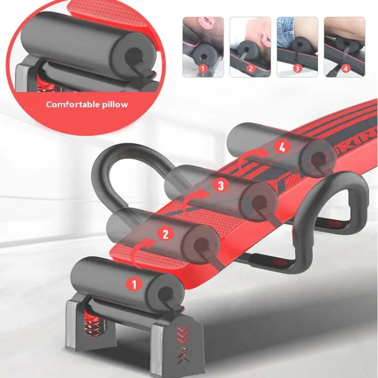 Foldable Sit-up Board For Household Multifunctional Abdomen, Specification: 177P-X6 Black Tripod