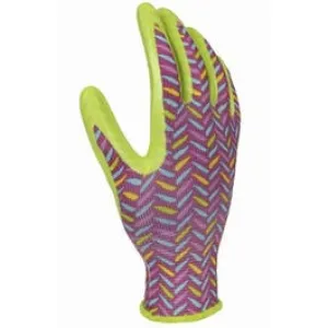 Garden Gloves, Nitrile-Coated, Women's Medium