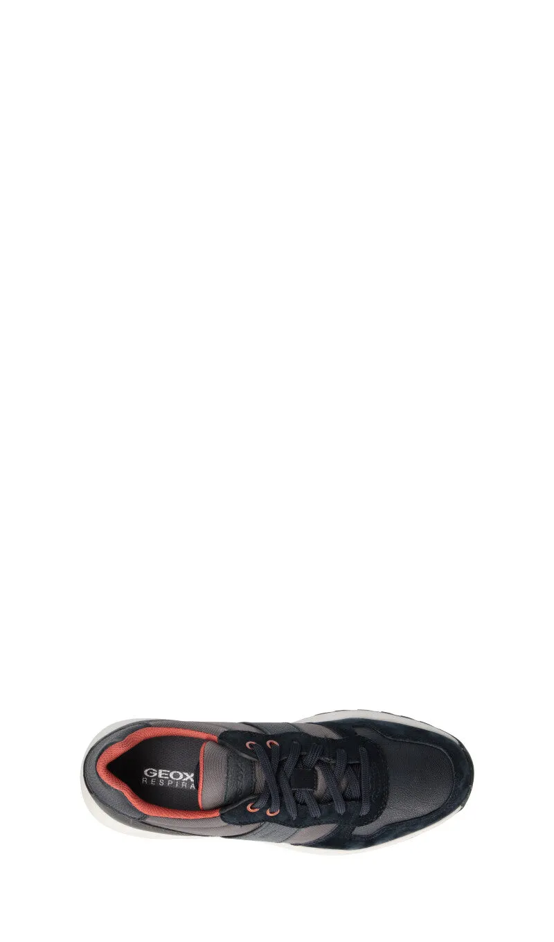 GEOX Sneaker uomo grigia/nera