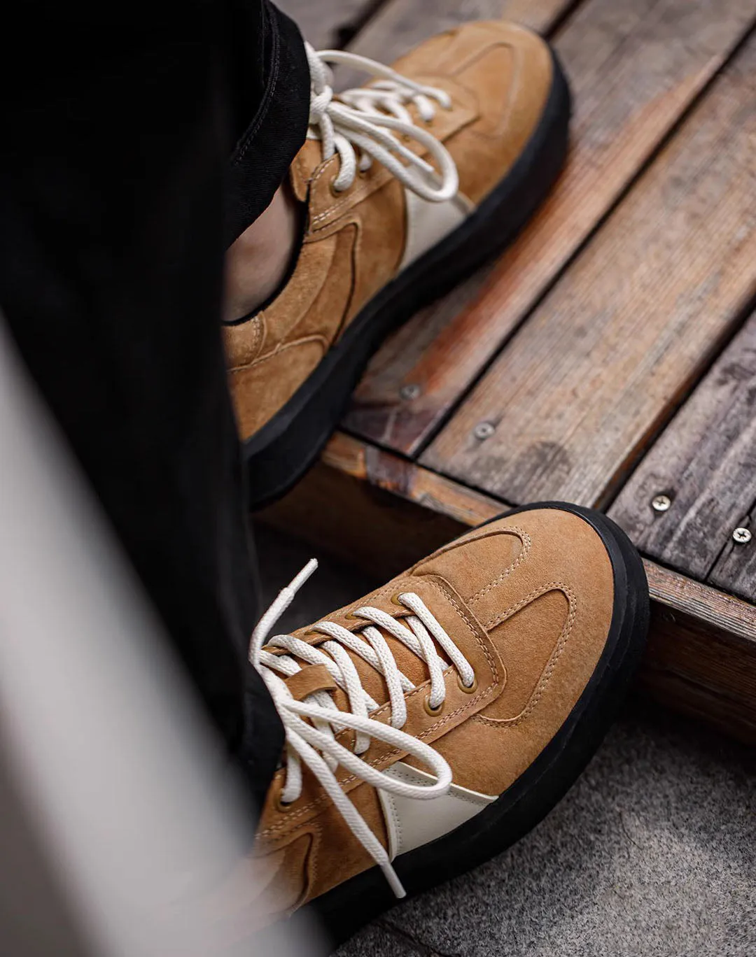 German Army Retro Thick-Soled Sports Men's Casual Shoes