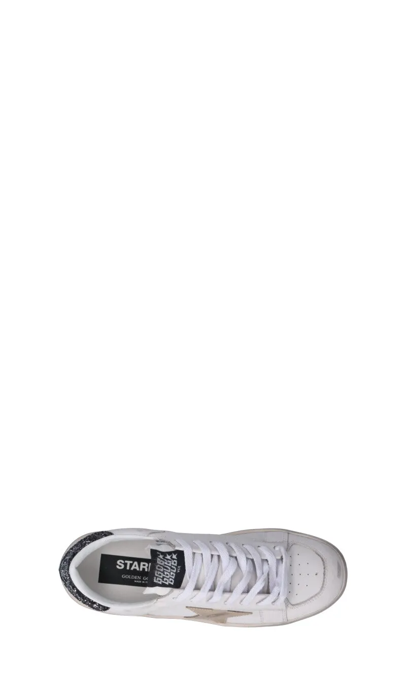 GOLDEN GOOSE - STARDAN Sneaker donna bianca in pelle