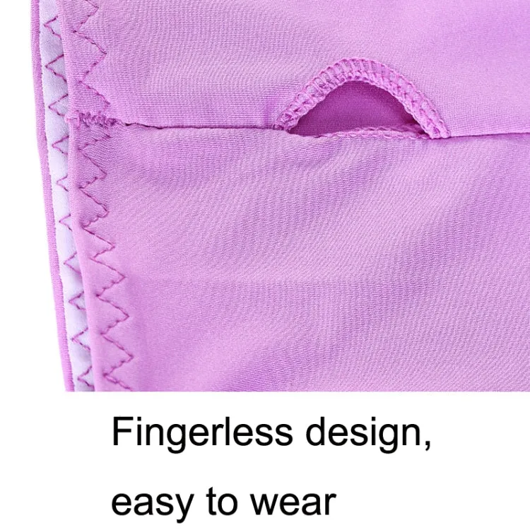 Golf Sunscreen Shawl Sleeves Outdoor Sports Cycling Ice Silk One Word Raglan Sleeves, Size: One Code(Sky Blue)