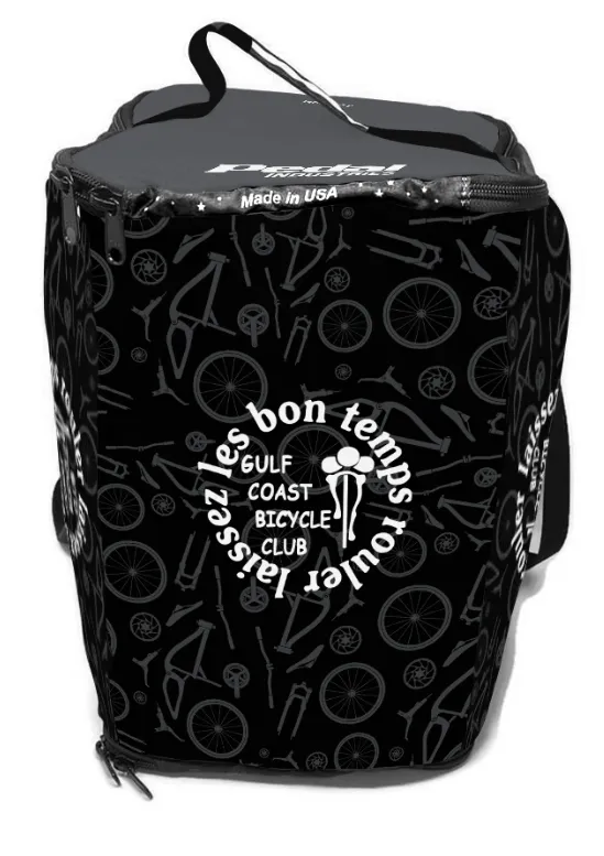 Gulf Coast Bicycle Club 2023 CYCLING RACEDAY BAG™ BLACK