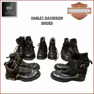 HARLEY DAVIDSON SHOES & BOOTS - 08 PCS