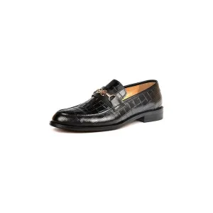 Hazel CrocLuxe Slip-on Loafers