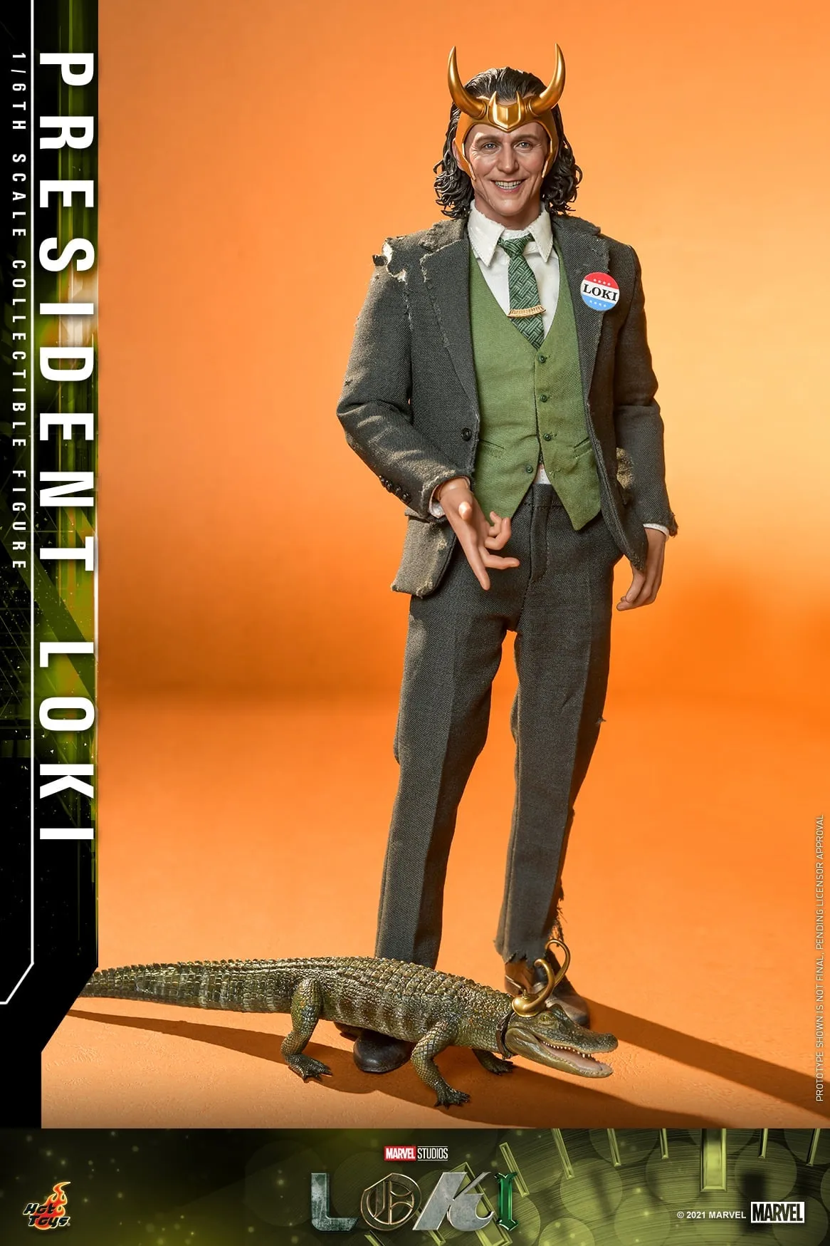 Hot Toys - TMS066 - Loki - 1/6th scale President Loki Collectible Figure