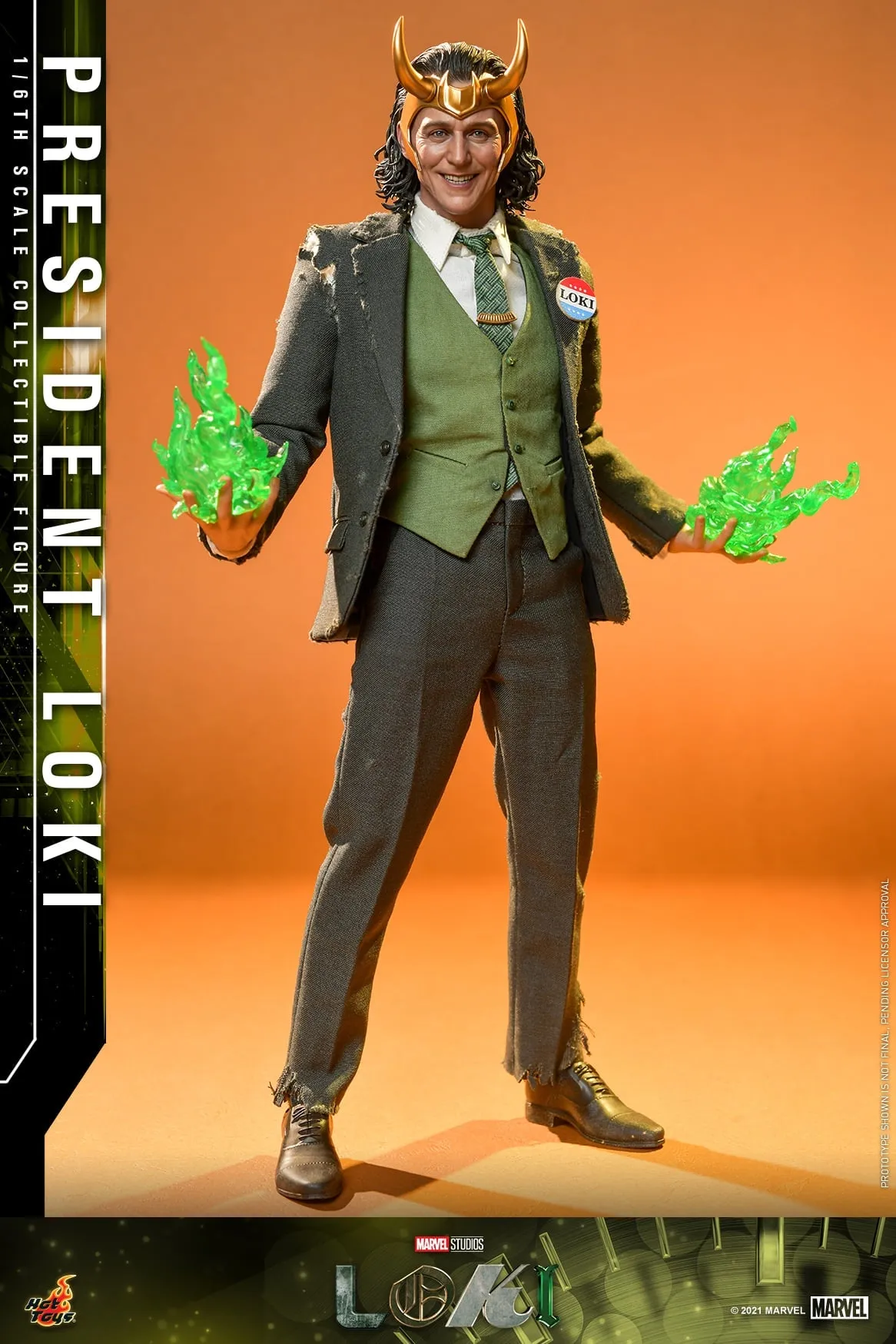 Hot Toys - TMS066 - Loki - 1/6th scale President Loki Collectible Figure