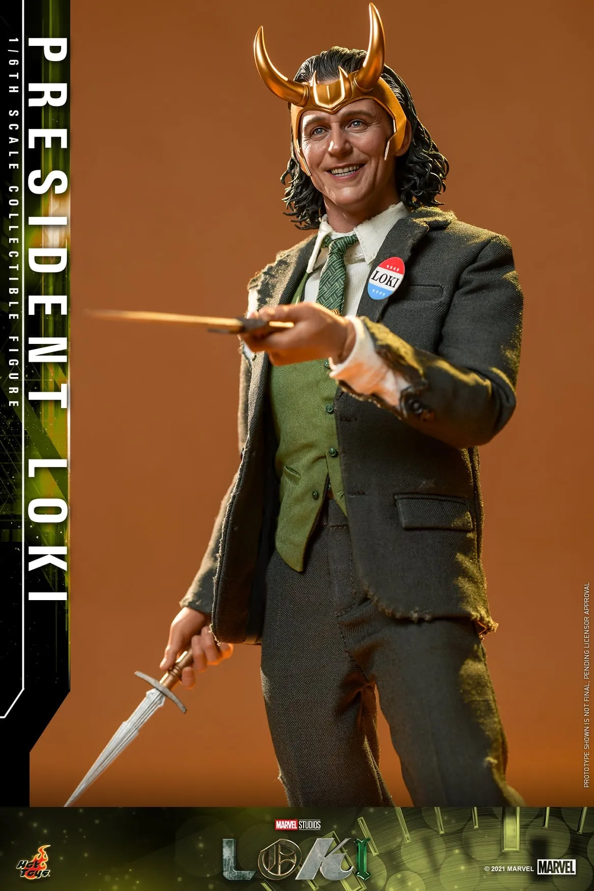 Hot Toys - TMS066 - Loki - 1/6th scale President Loki Collectible Figure