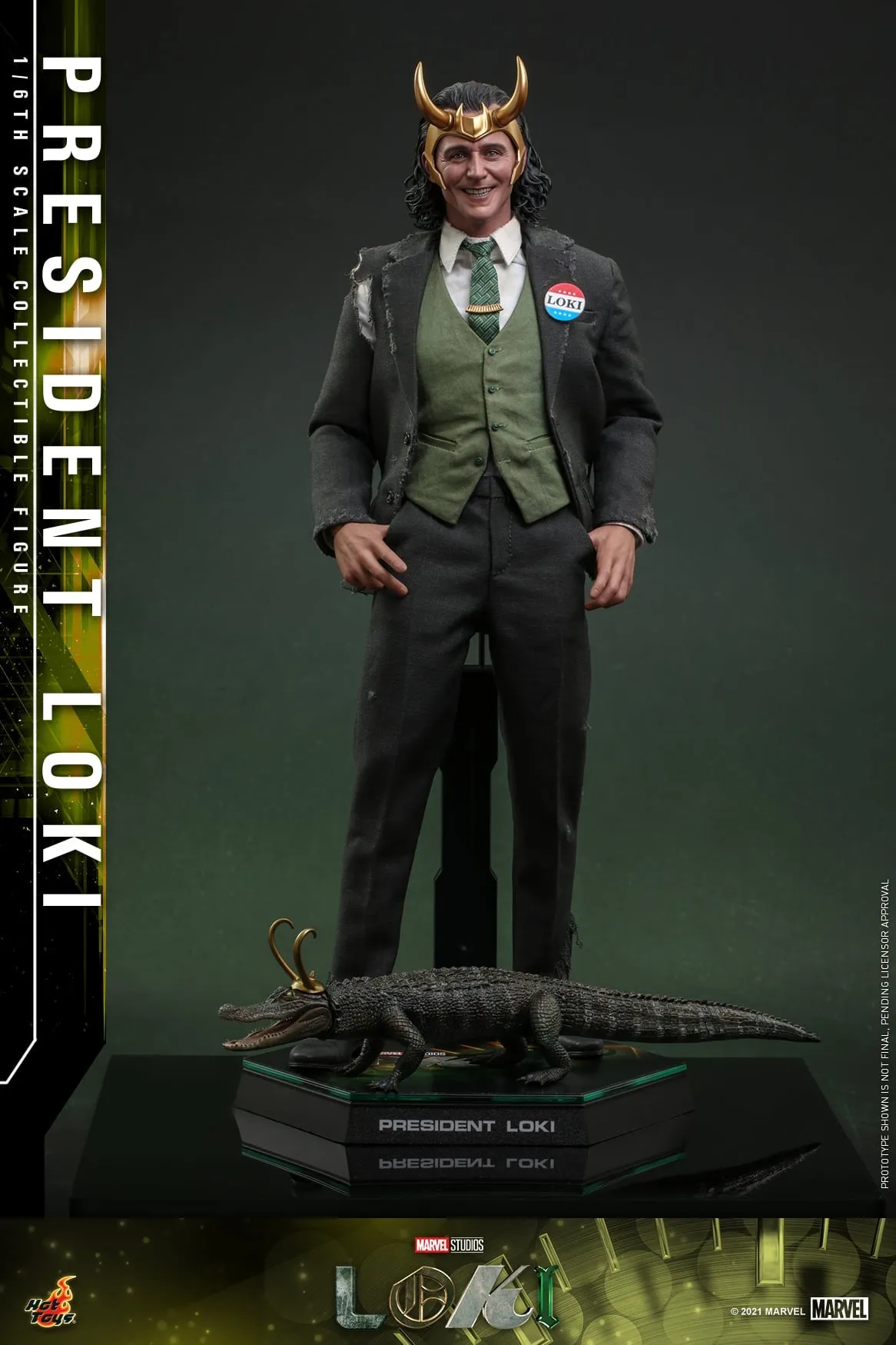 Hot Toys - TMS066 - Loki - 1/6th scale President Loki Collectible Figure