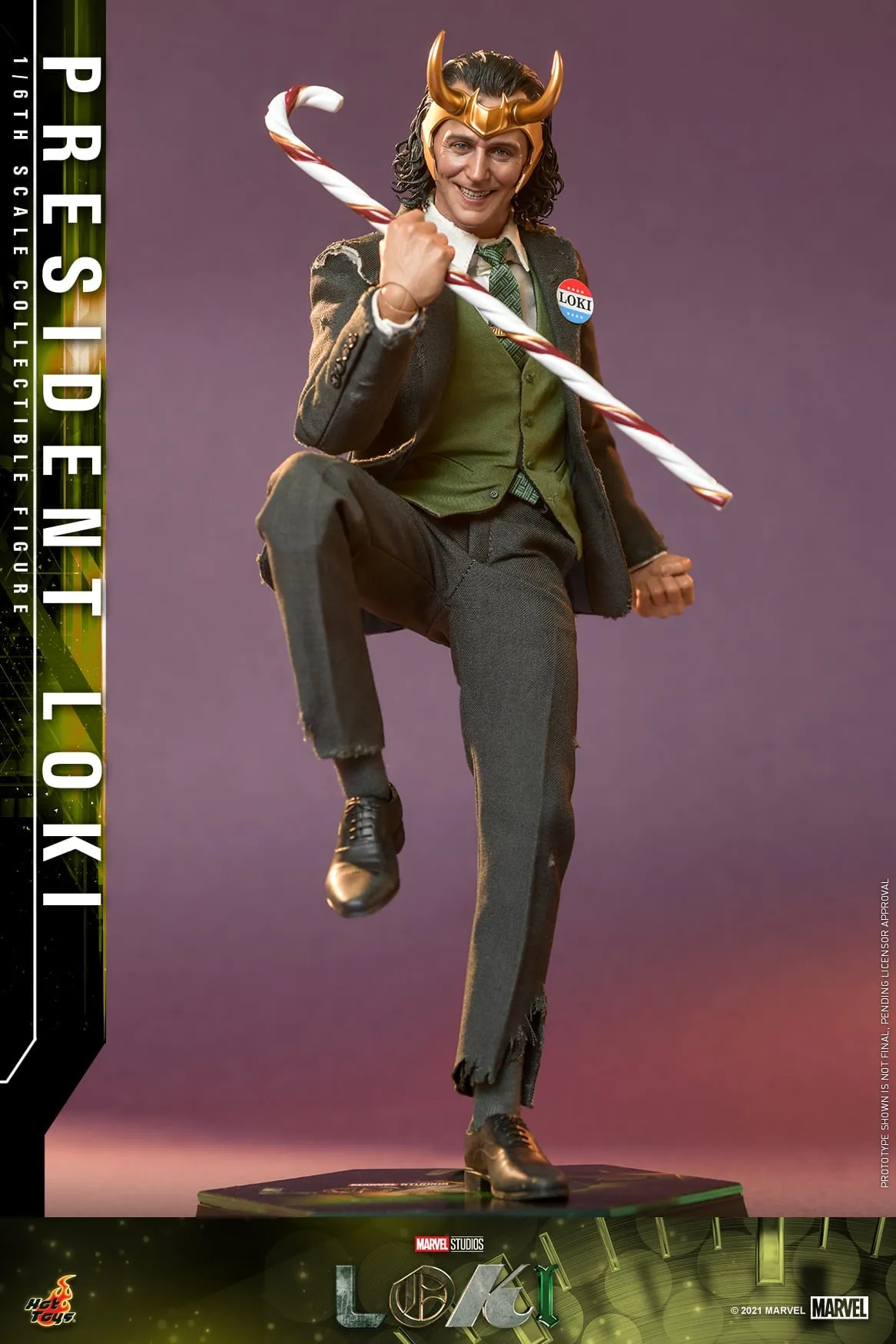 Hot Toys - TMS066 - Loki - 1/6th scale President Loki Collectible Figure