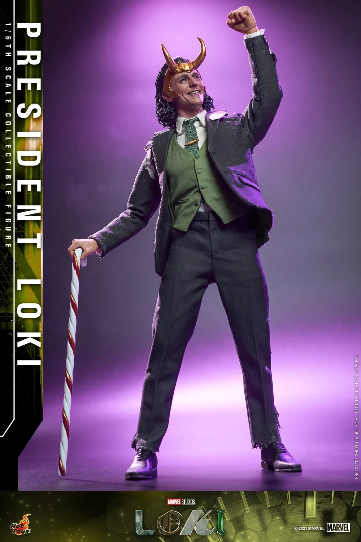 Hot Toys - TMS066 - Loki - 1/6th scale President Loki Collectible Figure