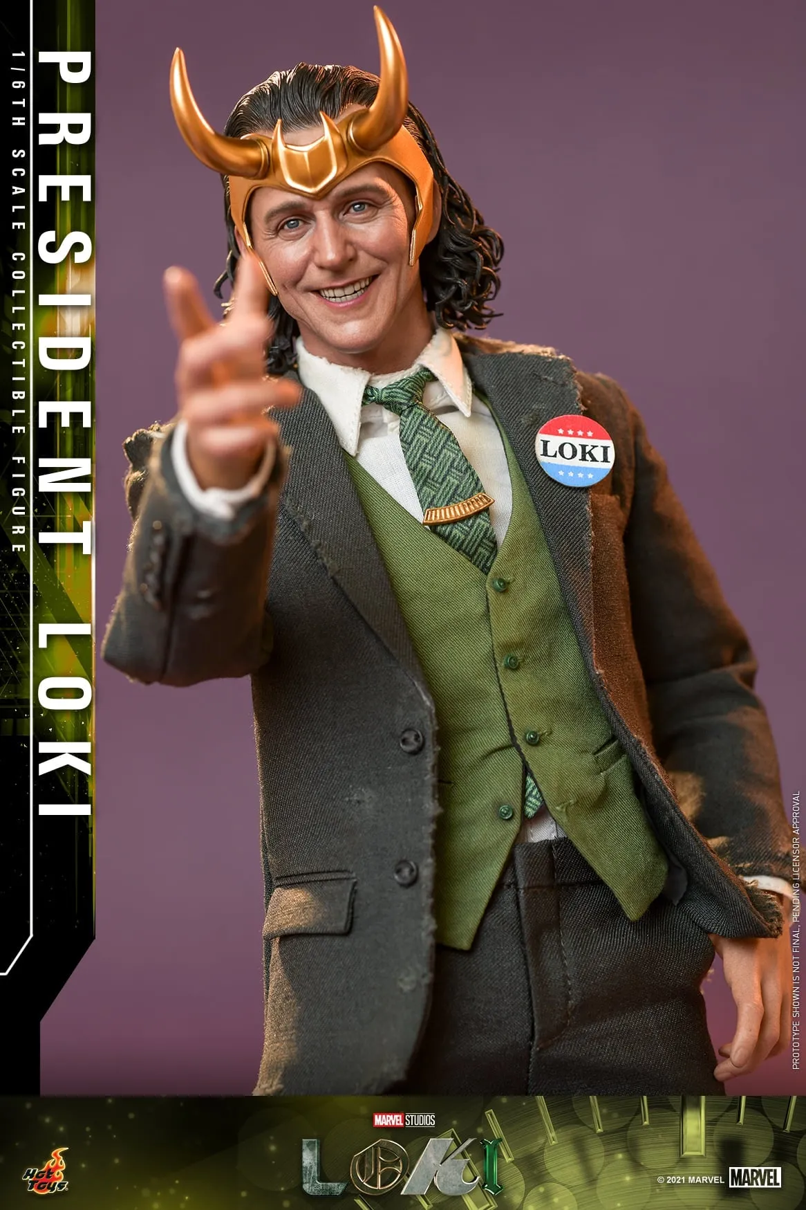 Hot Toys - TMS066 - Loki - 1/6th scale President Loki Collectible Figure