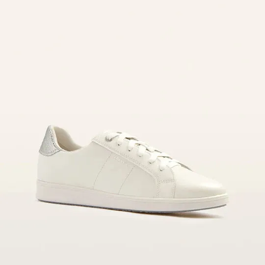 Jackie V - White/Silver