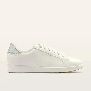 Jackie V - White/Silver