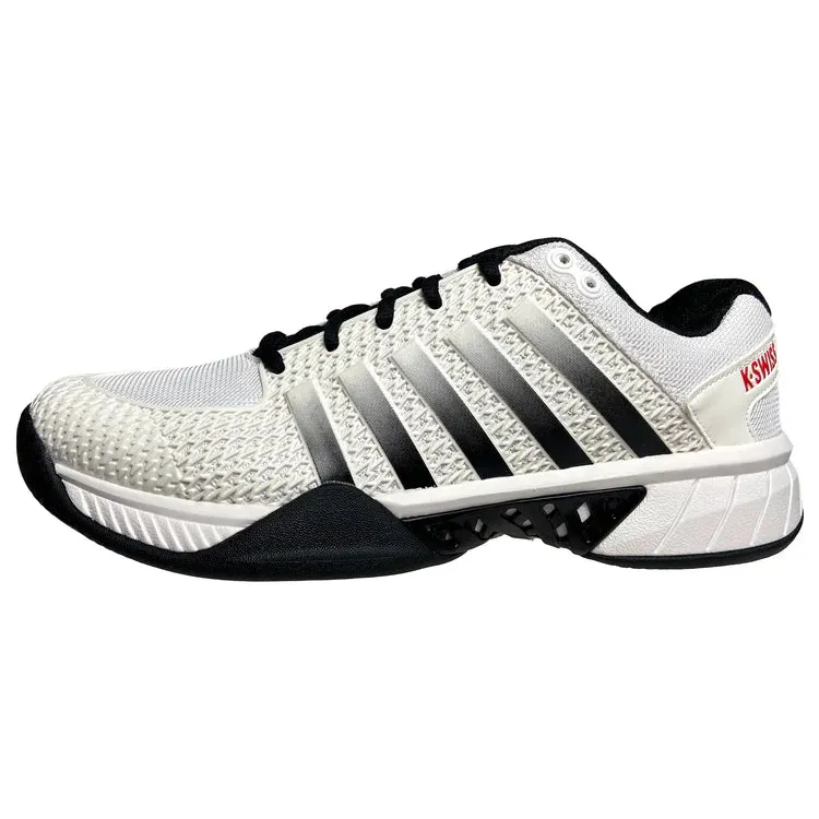 K-SWISS EXPRESS LIGHT MEN'S PICKLEBALL SHOE (WHITE/BLACK/HIGH RISK RED)