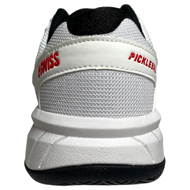 K-SWISS EXPRESS LIGHT MEN'S PICKLEBALL SHOE (WHITE/BLACK/HIGH RISK RED)