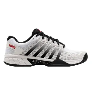 K-SWISS EXPRESS LIGHT MEN'S PICKLEBALL SHOE (WHITE/BLACK/HIGH RISK RED)