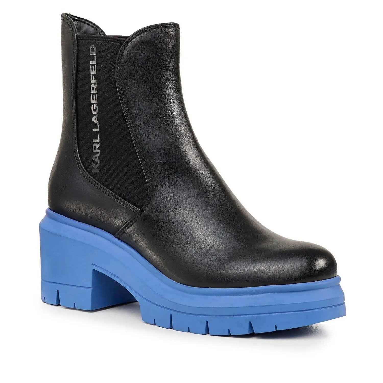 KARL LAGERFELD - BERNADETTE LUG SOLE BOOTS