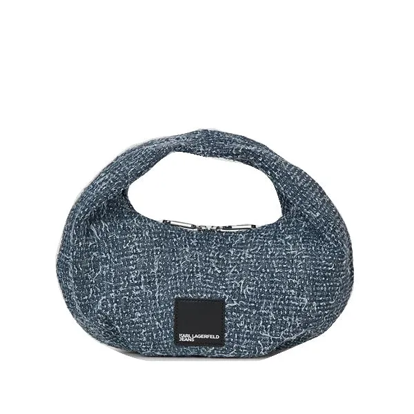 KARL LAGERFELD BOX DENIM BAG
