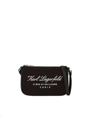 KARL LAGERFELD HOTEL SHB MINI BLACK BAG