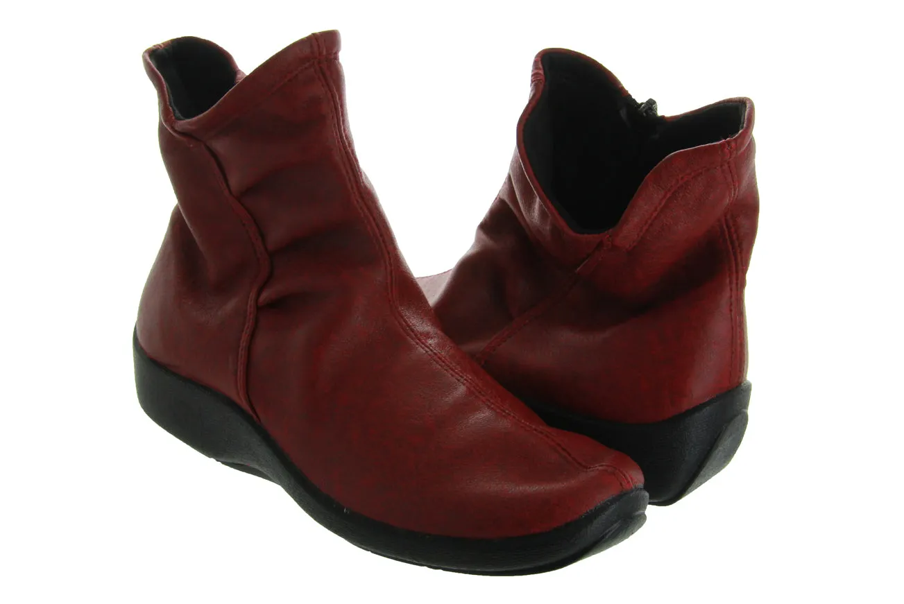 L19 Boot in Cherry Red by Arcopedico