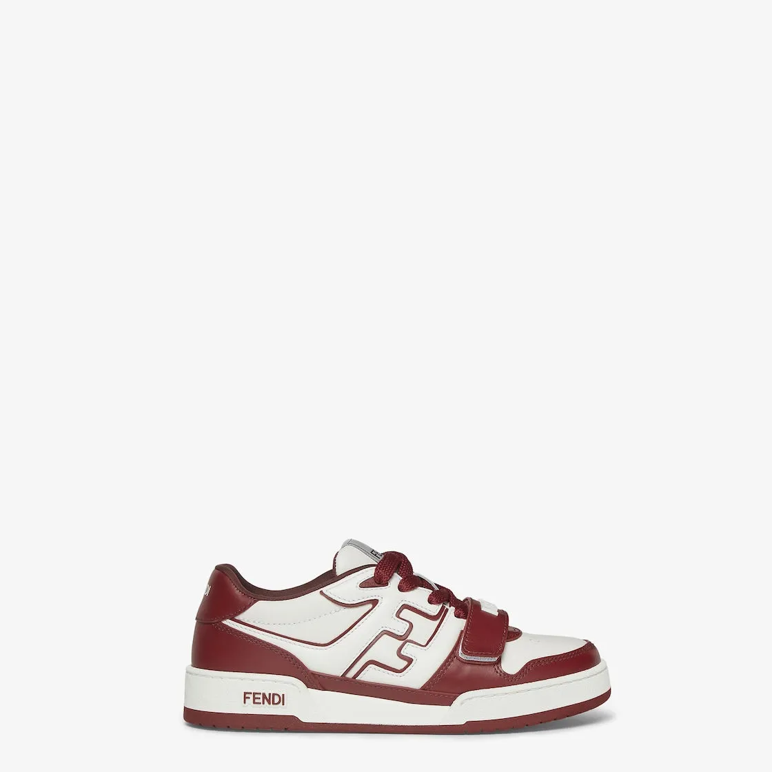 Lace-up sneaker Burgundy