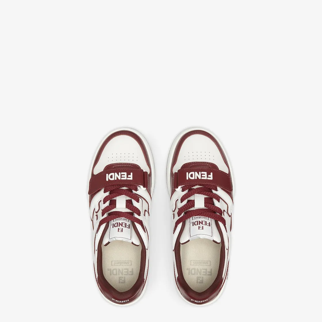 Lace-up sneaker Burgundy