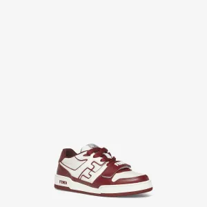 Lace-up sneaker Burgundy