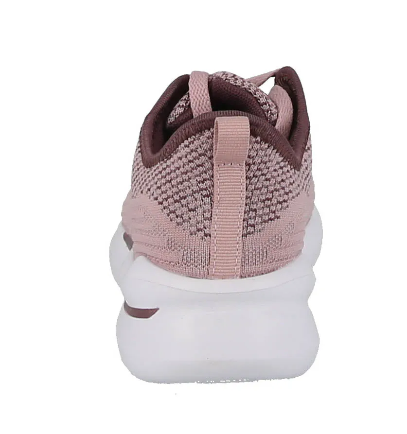 LADIES SHOES PINK BERRY FAB TENNIS SNEAKERS 6858L