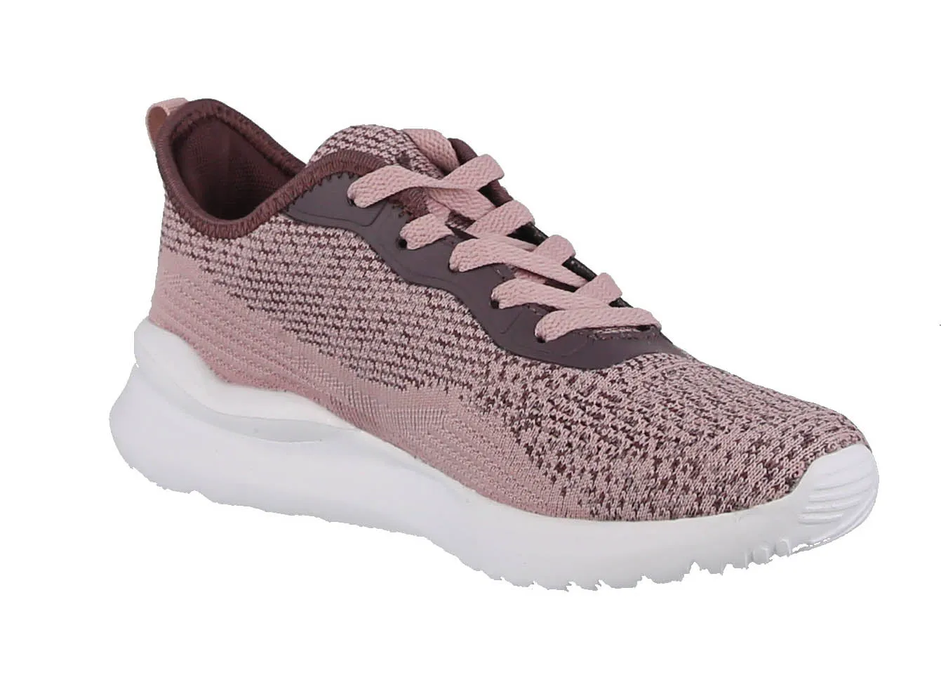 LADIES SHOES PINK BERRY FAB TENNIS SNEAKERS 6858L