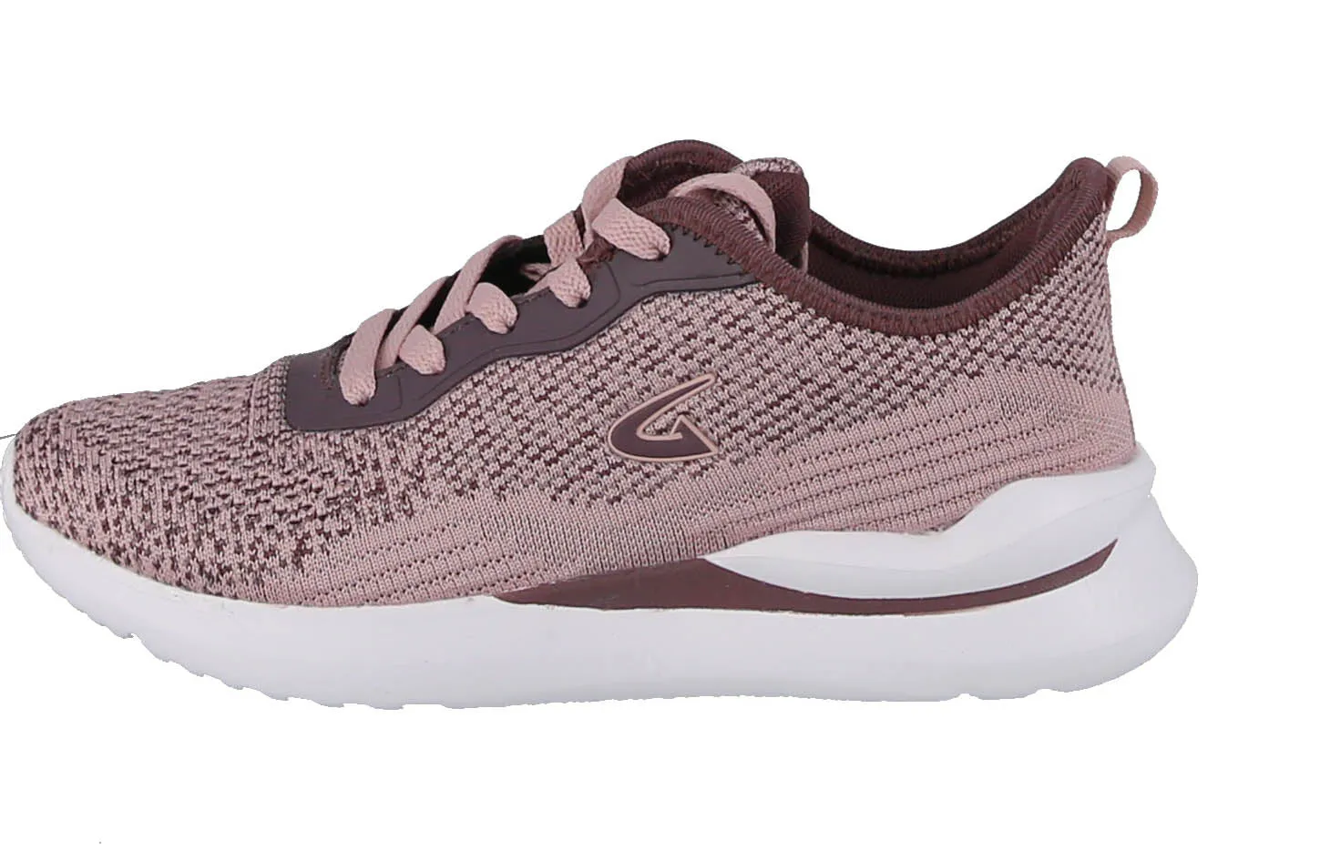 LADIES SHOES PINK BERRY FAB TENNIS SNEAKERS 6858L