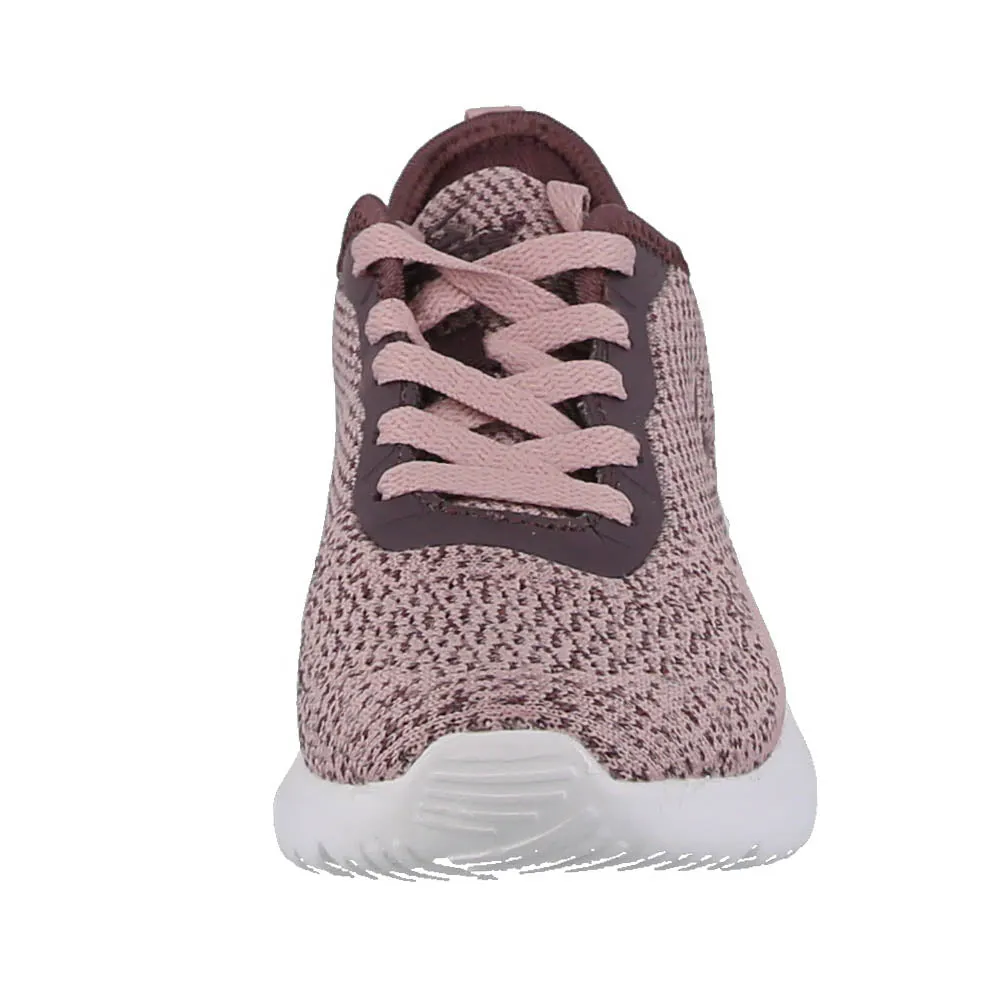 LADIES SHOES PINK BERRY FAB TENNIS SNEAKERS 6858L